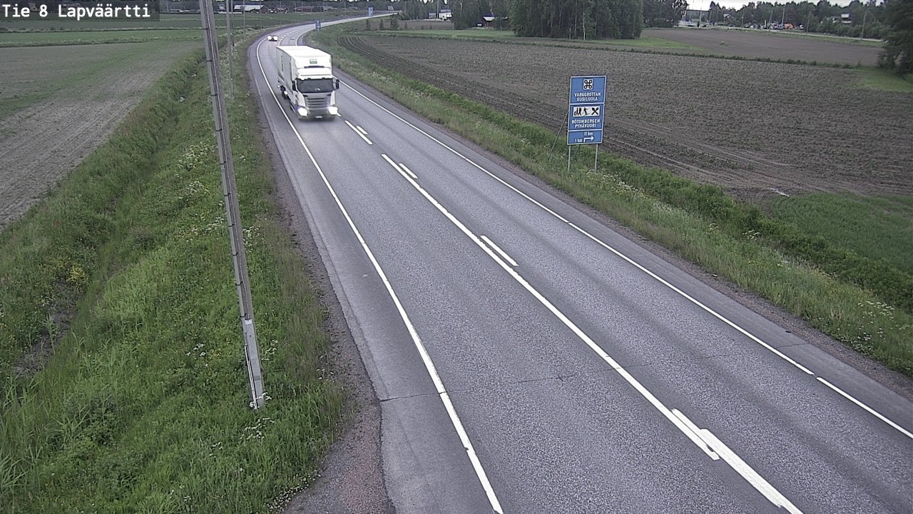 Kelikamerat Kuva Tie 8Kristiinankaupunki,  Lapväärtti, Kristiinankaupunki, Pohjanmaa