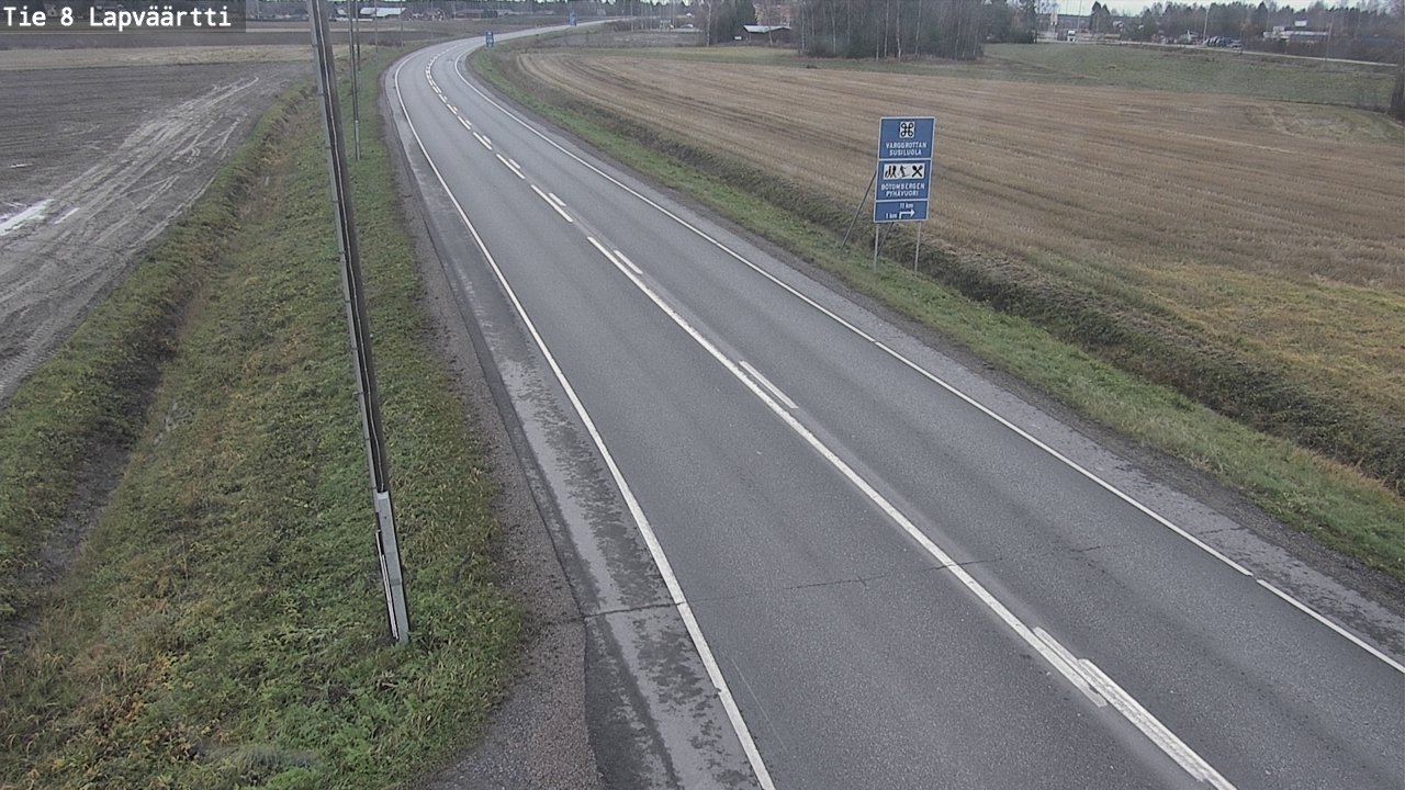 Kelikamerat Kuva Tie 8Kristiinankaupunki,  Lapväärtti, Kristiinankaupunki, Pohjanmaa