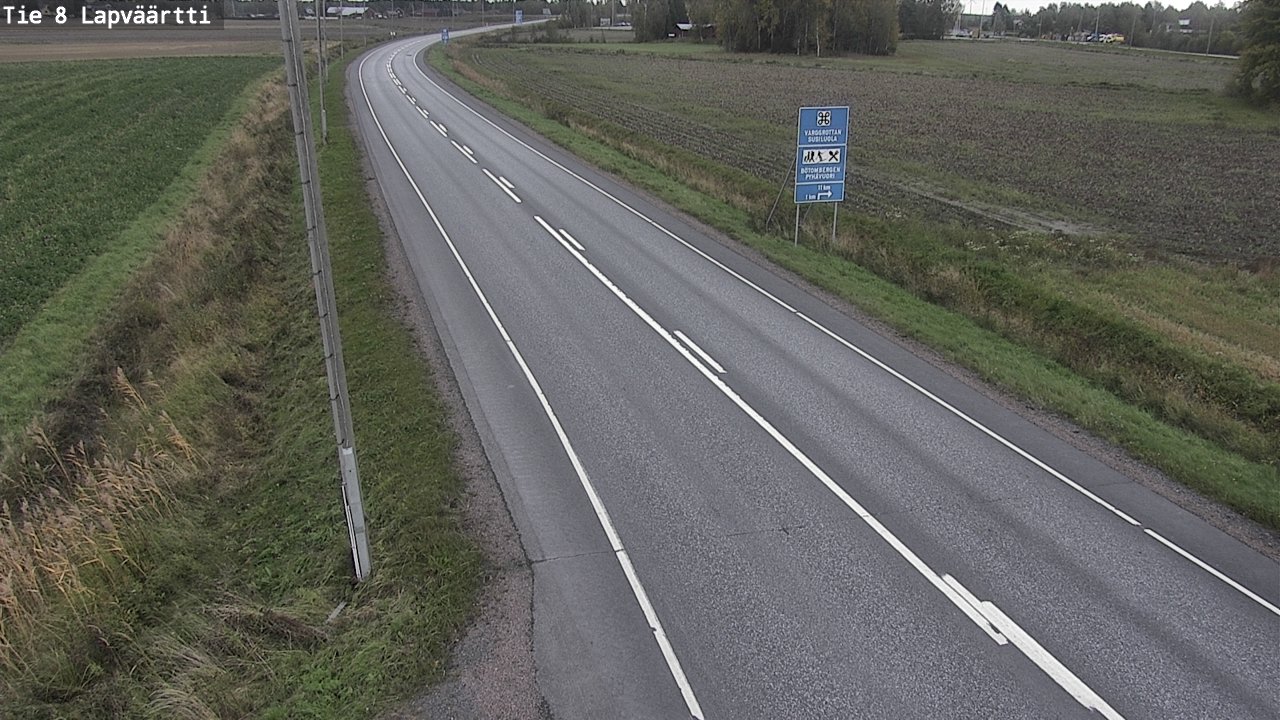 Kelikamerat Kuva Tie 8Kristiinankaupunki,  Lapväärtti, Kristiinankaupunki, Pohjanmaa
