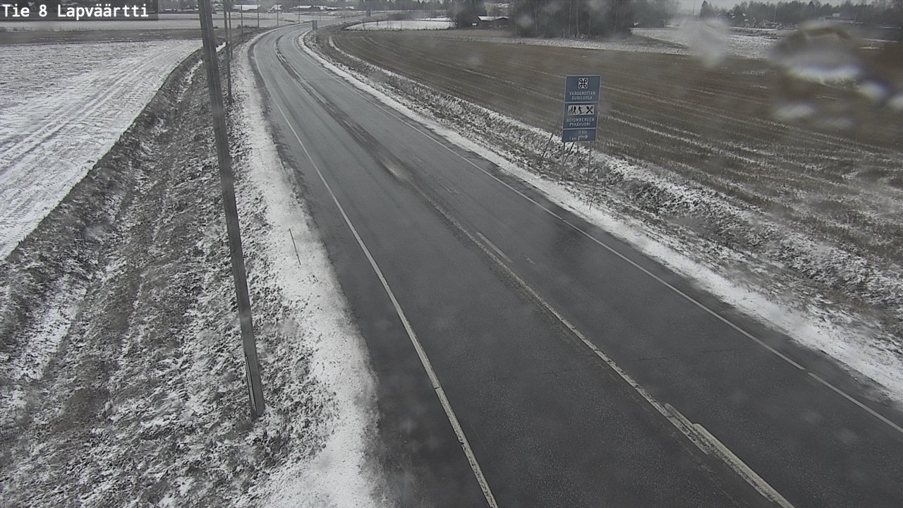 Kelikamerat Kuva Tie 8Kristiinankaupunki,  Lapväärtti, Kristiinankaupunki, Pohjanmaa