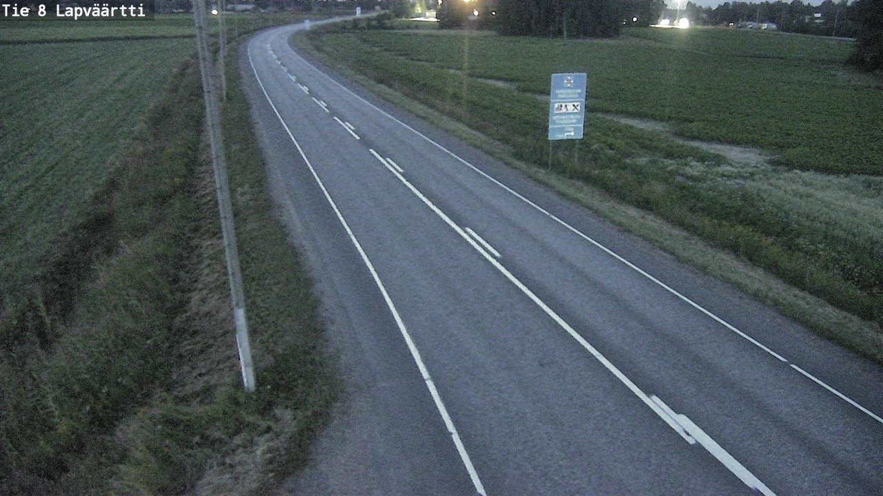 Kelikamerat Kuva Tie 8Kristiinankaupunki,  Lapväärtti, Kristiinankaupunki, Pohjanmaa