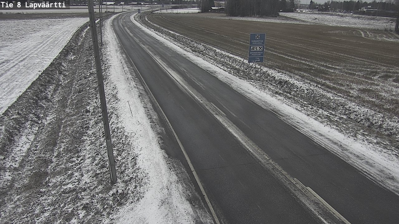 Kelikamerat Kuva Tie 8Kristiinankaupunki,  Lapväärtti, Kristiinankaupunki, Pohjanmaa