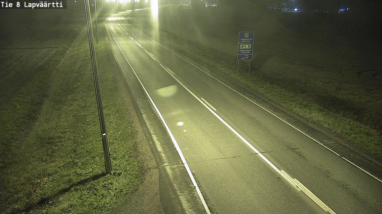 Kelikamerat Kuva Tie 8Kristiinankaupunki,  Lapväärtti, Kristiinankaupunki, Pohjanmaa