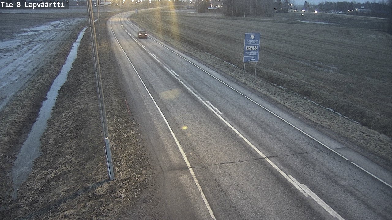 Kelikamerat Kuva Tie 8Kristiinankaupunki,  Lapväärtti, Kristiinankaupunki, Pohjanmaa