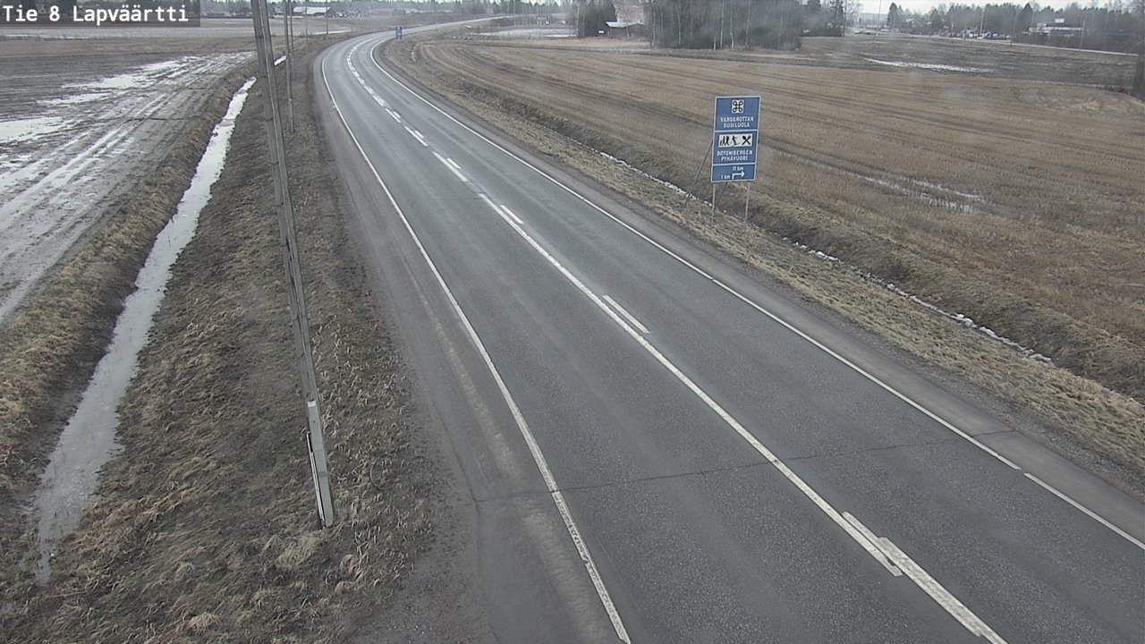 Kelikamerat Kuva Tie 8Kristiinankaupunki,  Lapväärtti, Kristiinankaupunki, Pohjanmaa