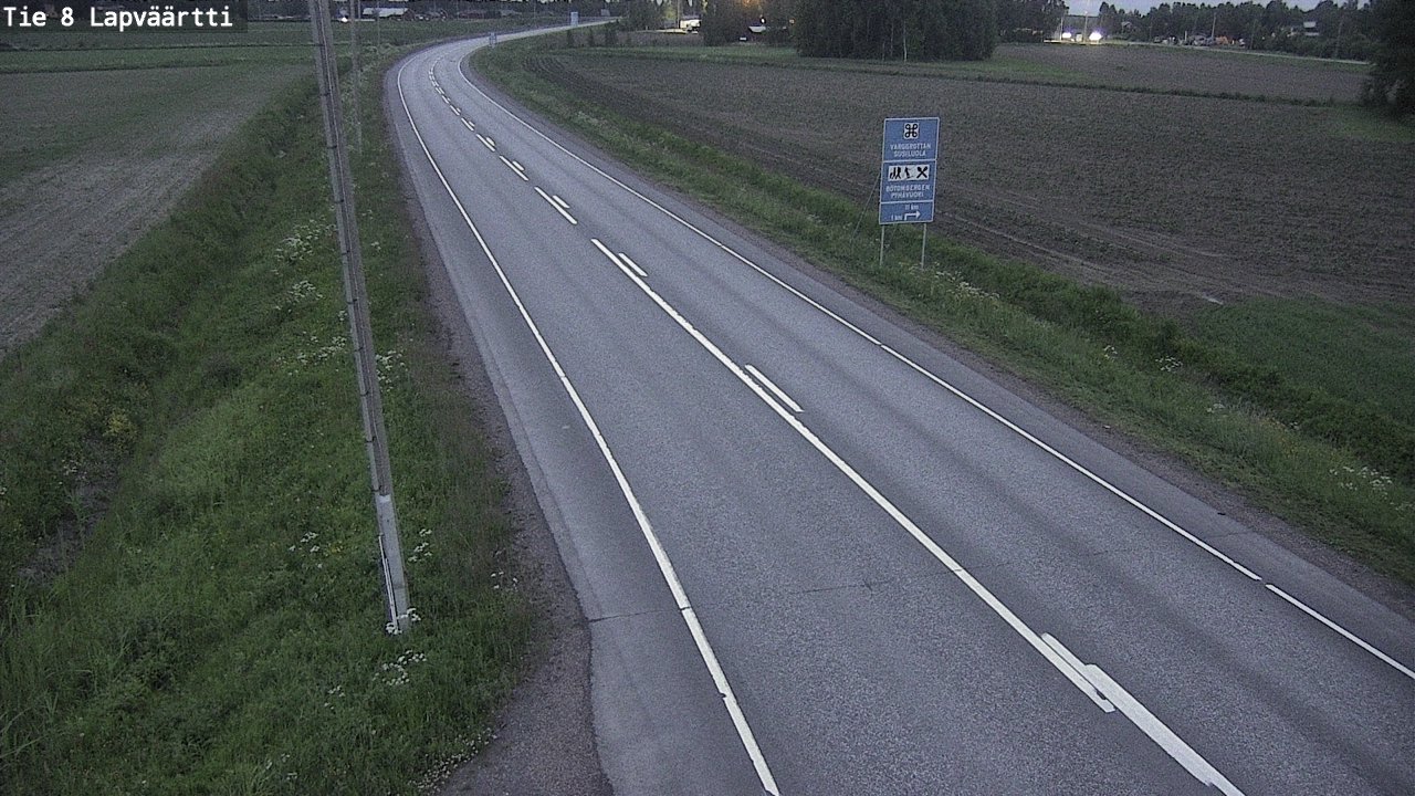 Kelikamerat Kuva Tie 8Kristiinankaupunki,  Lapväärtti, Kristiinankaupunki, Pohjanmaa