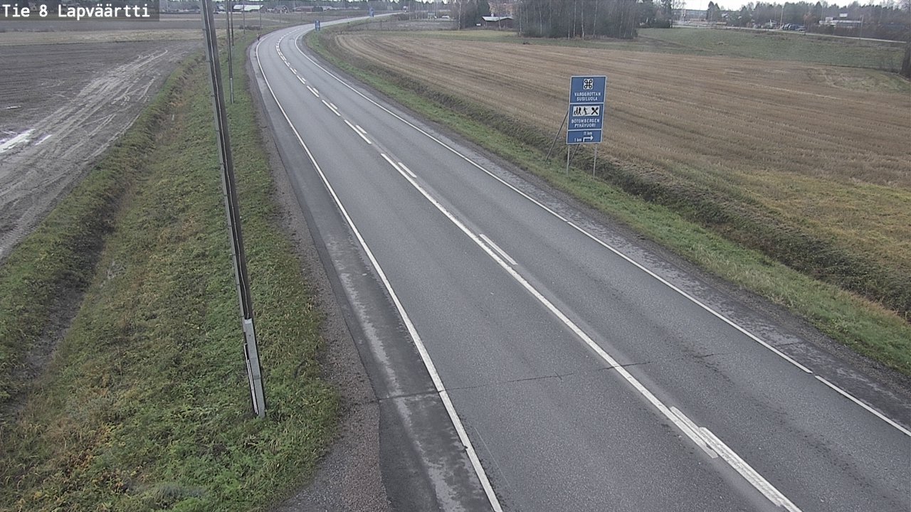 Kelikamerat Kuva Tie 8Kristiinankaupunki,  Lapväärtti, Kristiinankaupunki, Pohjanmaa