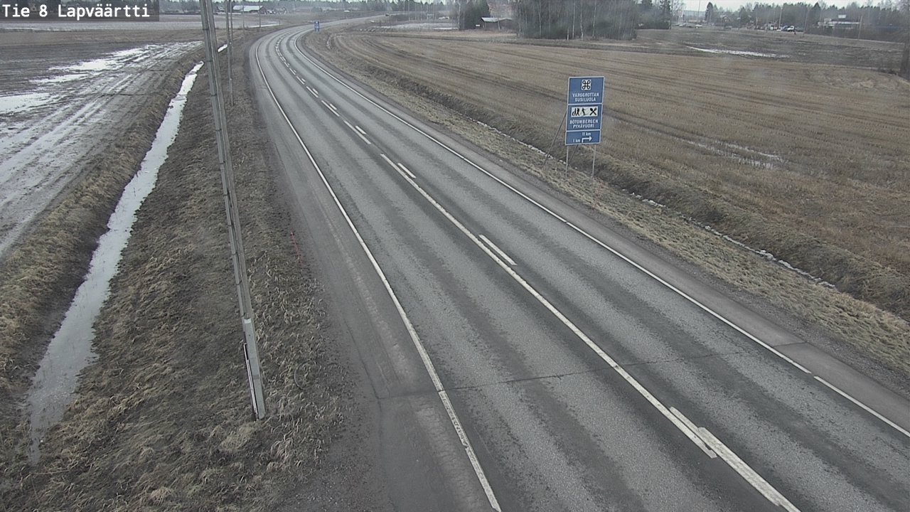 Kelikamerat Kuva Tie 8Kristiinankaupunki,  Lapväärtti, Kristiinankaupunki, Pohjanmaa