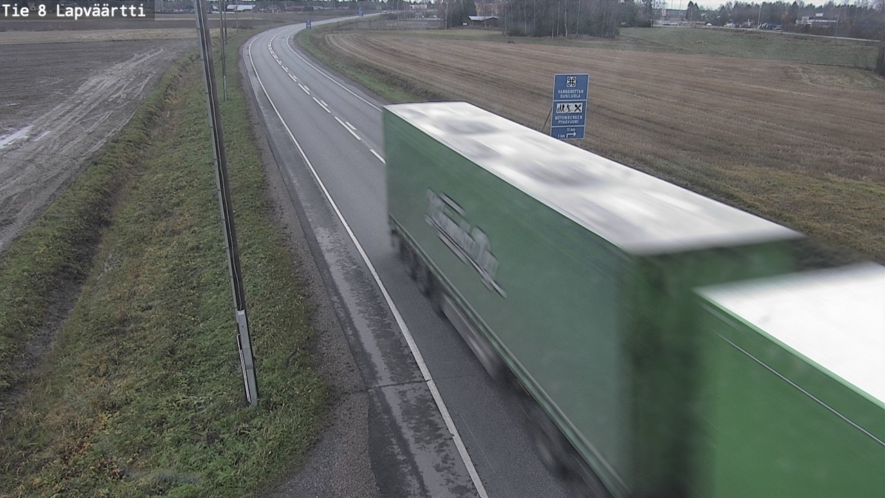 Kelikamerat Kuva Tie 8Kristiinankaupunki,  Lapväärtti, Kristiinankaupunki, Pohjanmaa