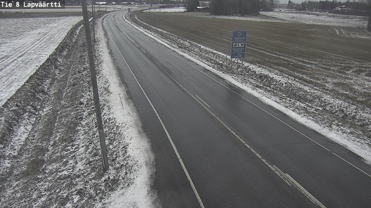 Kelikamerat Kuva Tie 8Kristiinankaupunki,  Lapväärtti, Kristiinankaupunki, Pohjanmaa