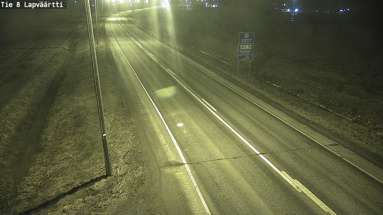 Kelikamerat Kuva Tie 8Kristiinankaupunki,  Lapväärtti, Kristiinankaupunki, Pohjanmaa