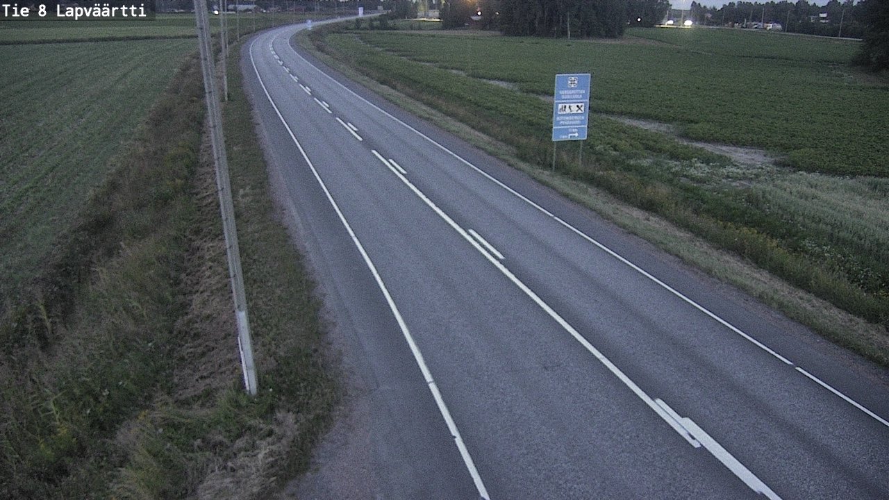 Kelikamerat Kuva Tie 8Kristiinankaupunki,  Lapväärtti, Kristiinankaupunki, Pohjanmaa