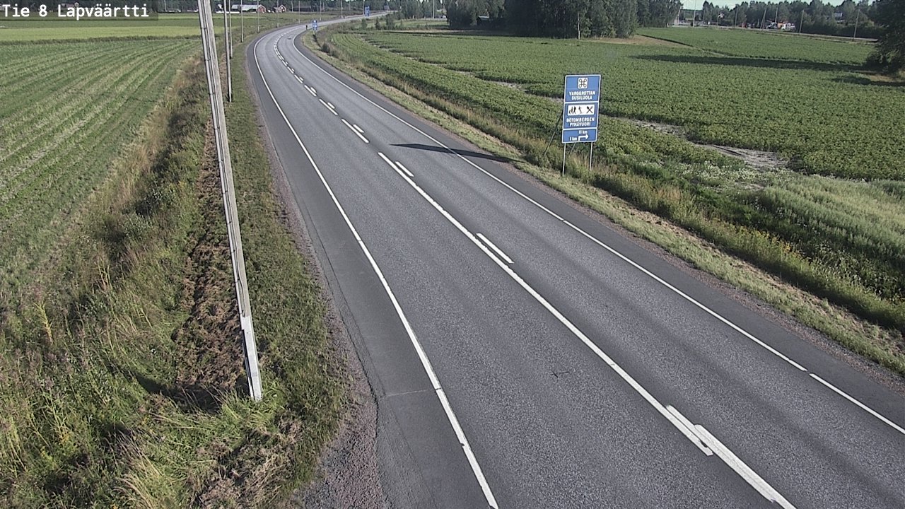 Kelikamerat Kuva Tie 8Kristiinankaupunki,  Lapväärtti, Kristiinankaupunki, Pohjanmaa