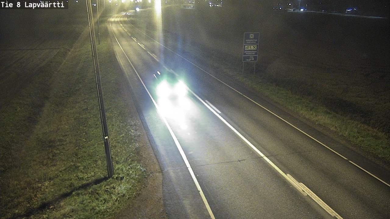 Kelikamerat Kuva Tie 8Kristiinankaupunki,  Lapväärtti, Kristiinankaupunki, Pohjanmaa