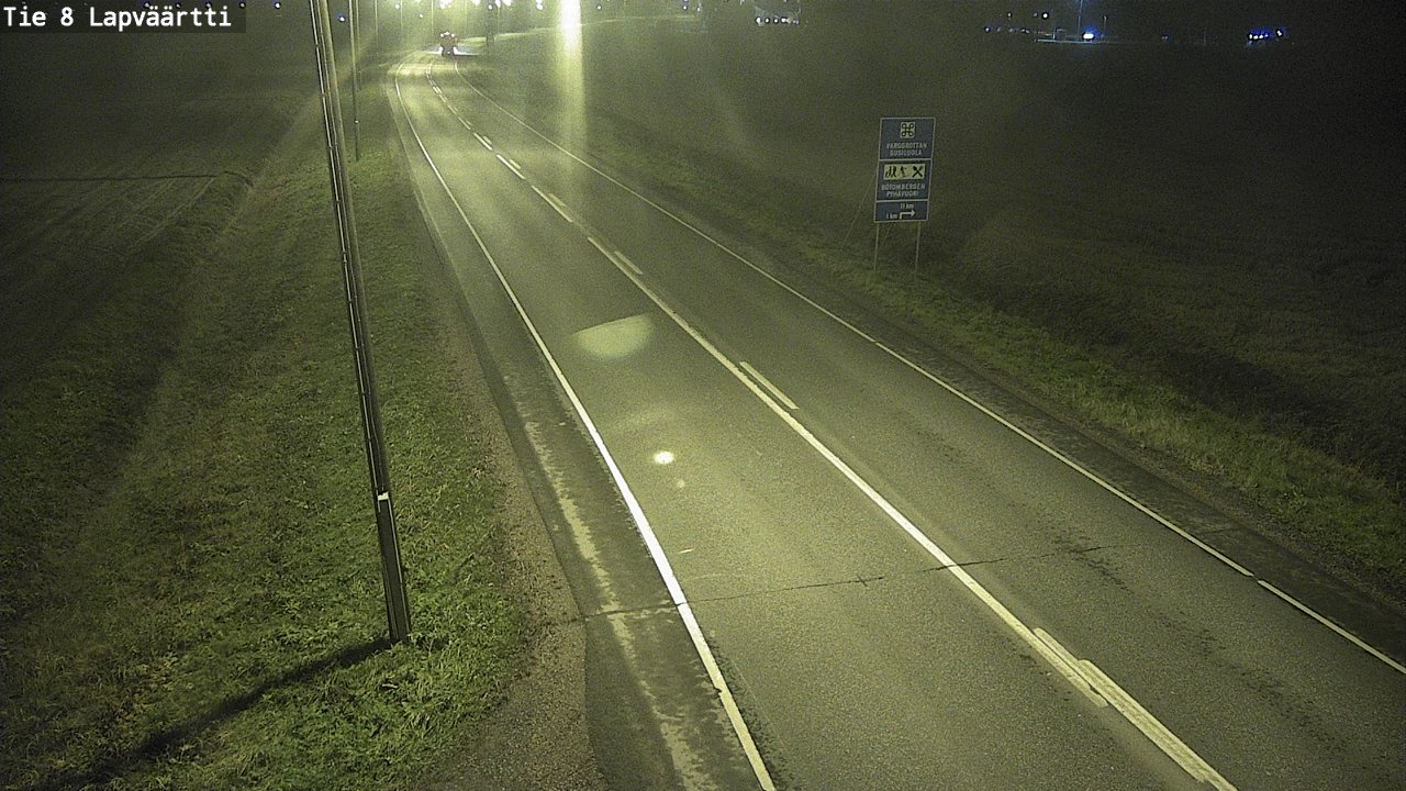 Kelikamerat Kuva Tie 8Kristiinankaupunki,  Lapväärtti, Kristiinankaupunki, Pohjanmaa