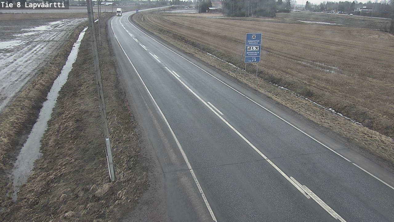 Kelikamerat Kuva Tie 8Kristiinankaupunki,  Lapväärtti, Kristiinankaupunki, Pohjanmaa