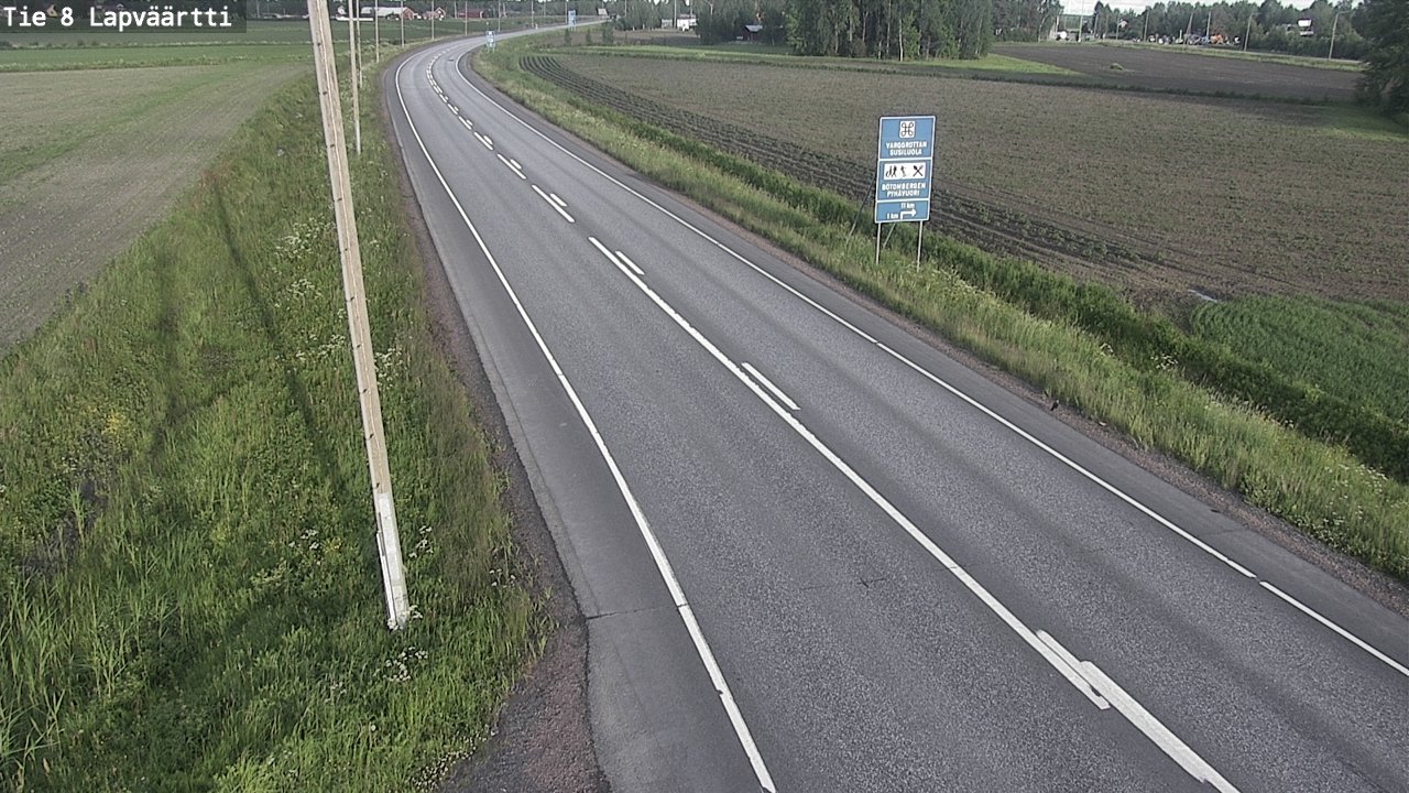 Kelikamerat Kuva Tie 8Kristiinankaupunki,  Lapväärtti, Kristiinankaupunki, Pohjanmaa