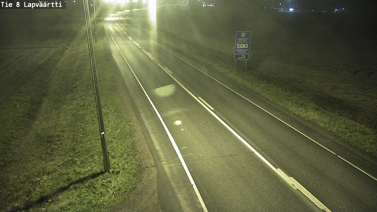 Kelikamerat Kuva Tie 8Kristiinankaupunki,  Lapväärtti, Kristiinankaupunki, Pohjanmaa