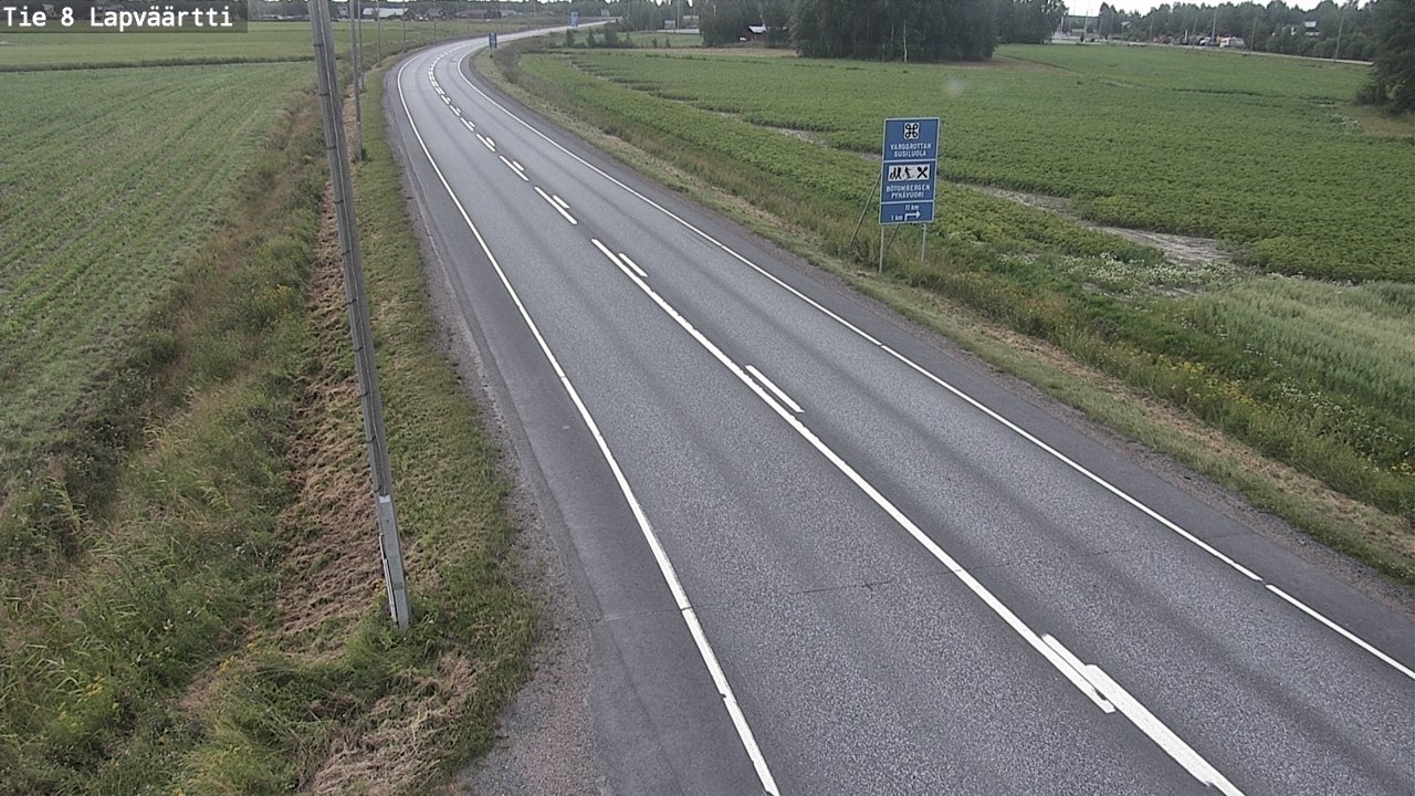 Kelikamerat Kuva Tie 8Kristiinankaupunki,  Lapväärtti, Kristiinankaupunki, Pohjanmaa