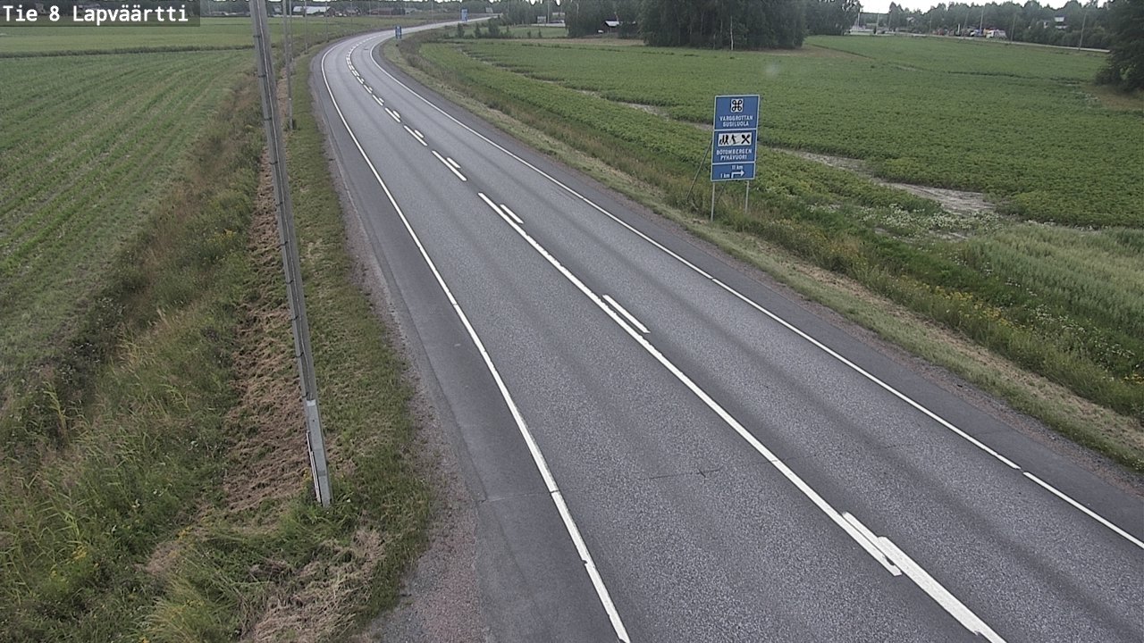 Kelikamerat Kuva Tie 8Kristiinankaupunki,  Lapväärtti, Kristiinankaupunki, Pohjanmaa