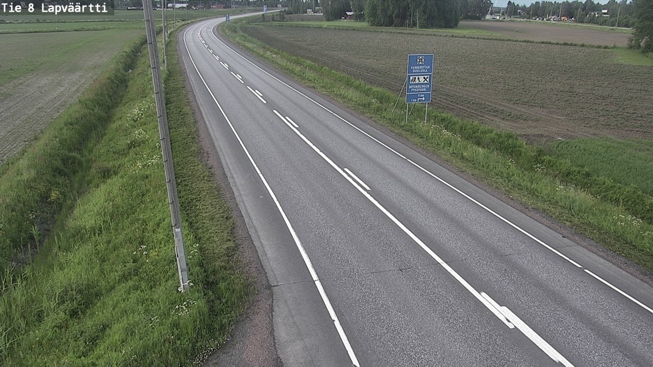 Kelikamerat Kuva Tie 8Kristiinankaupunki,  Lapväärtti, Kristiinankaupunki, Pohjanmaa