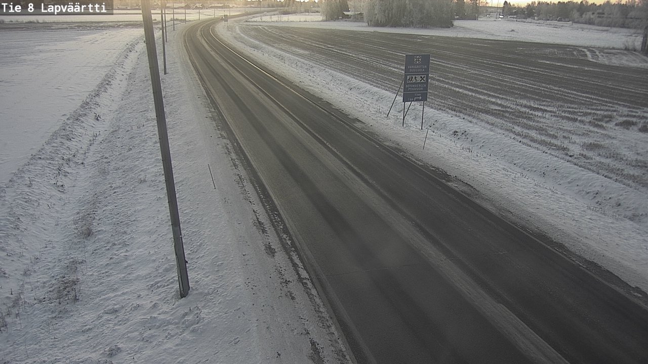 Kelikamerat Kuva Tie 8Kristiinankaupunki,  Lapväärtti, Kristiinankaupunki, Pohjanmaa