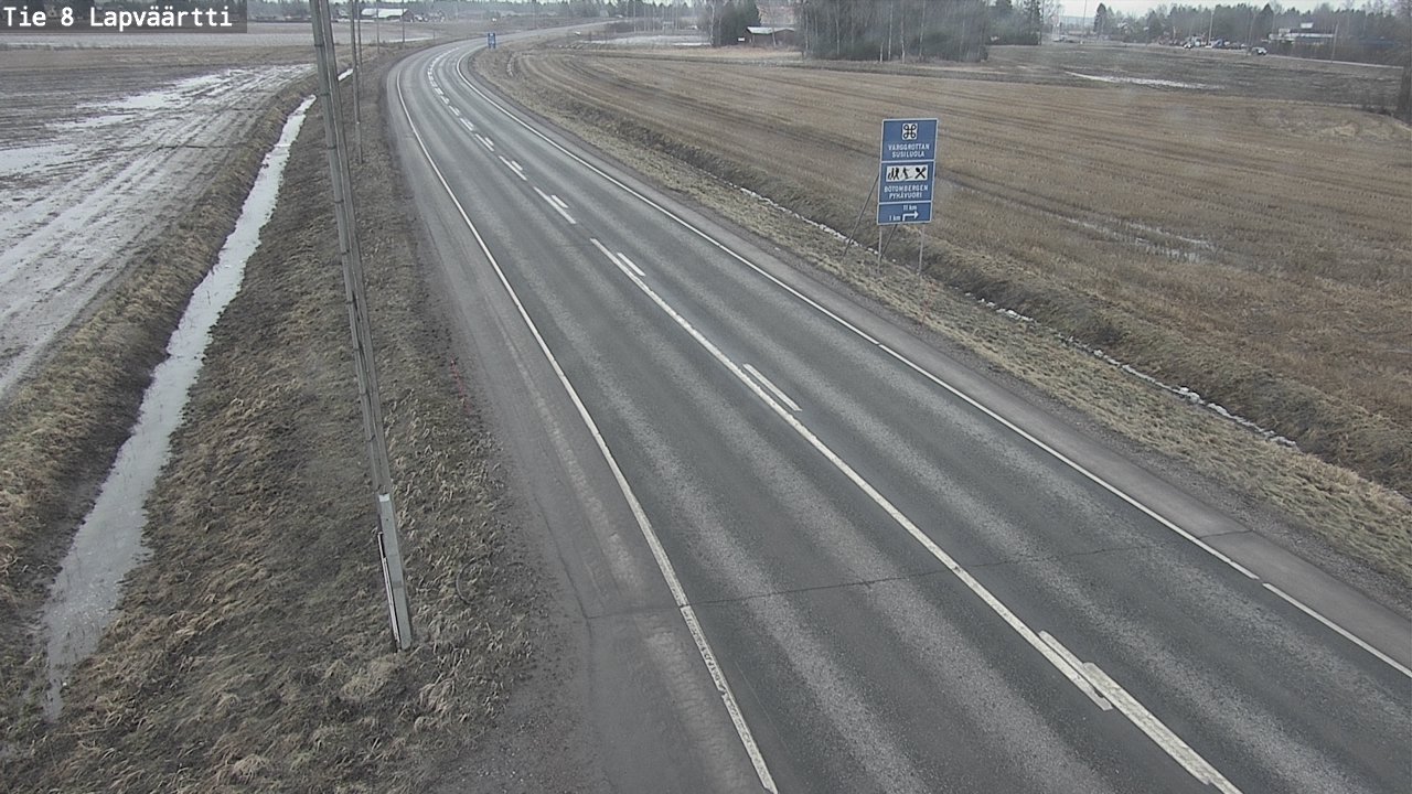 Kelikamerat Kuva Tie 8Kristiinankaupunki,  Lapväärtti, Kristiinankaupunki, Pohjanmaa