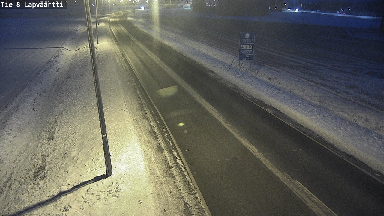 Kelikamerat Kuva Tie 8Kristiinankaupunki,  Lapväärtti, Kristiinankaupunki, Pohjanmaa