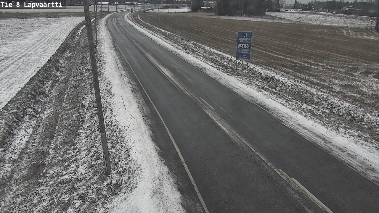 Kelikamerat Kuva Tie 8Kristiinankaupunki,  Lapväärtti, Kristiinankaupunki, Pohjanmaa