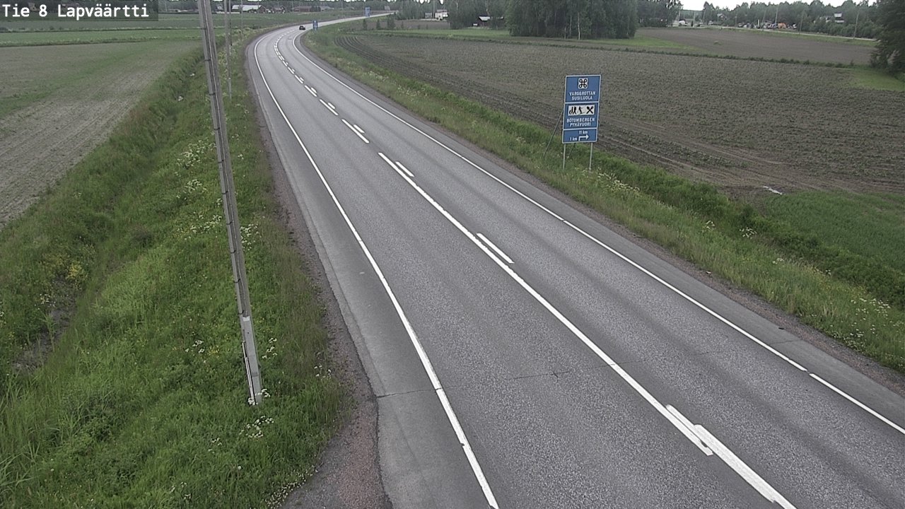 Kelikamerat Kuva Tie 8Kristiinankaupunki,  Lapväärtti, Kristiinankaupunki, Pohjanmaa