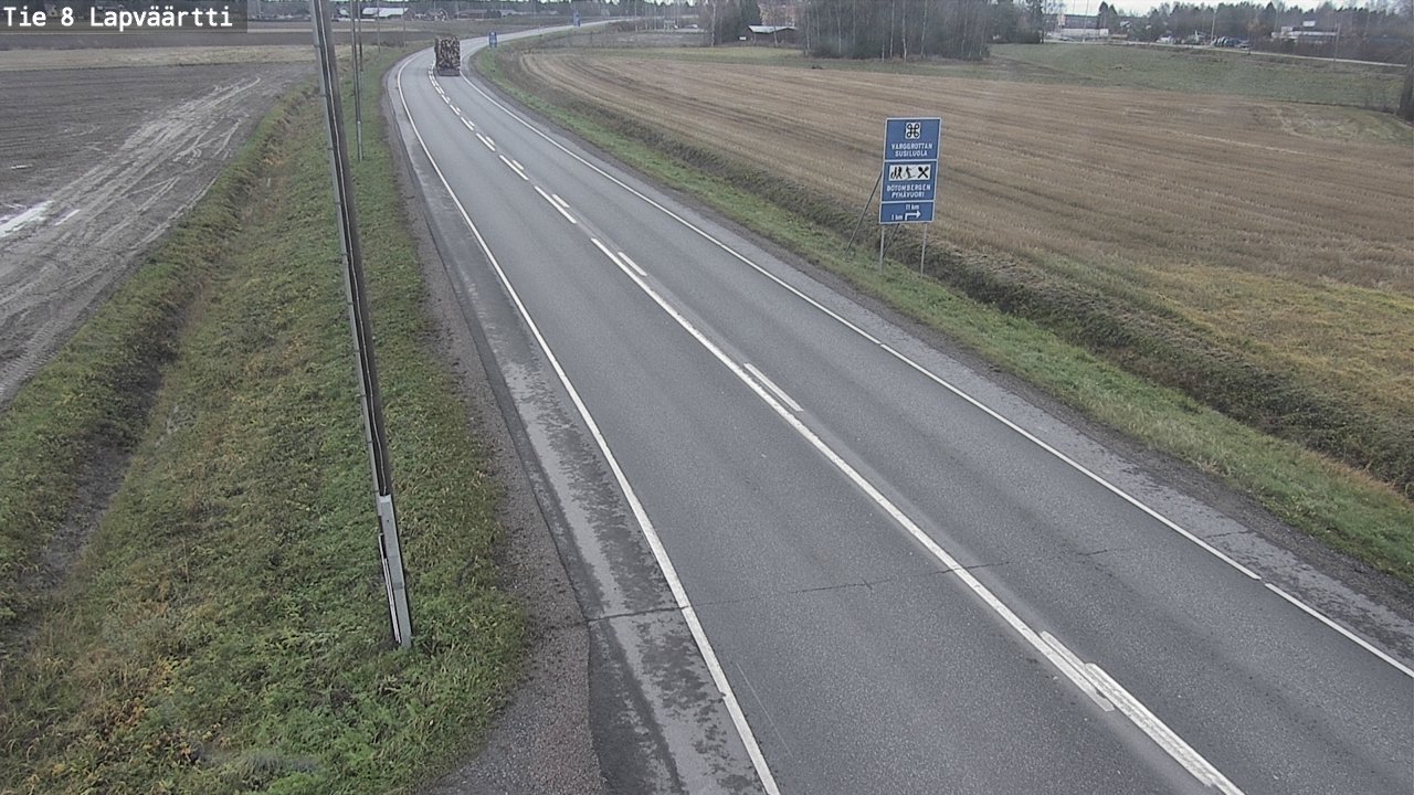 Kelikamerat Kuva Tie 8Kristiinankaupunki,  Lapväärtti, Kristiinankaupunki, Pohjanmaa