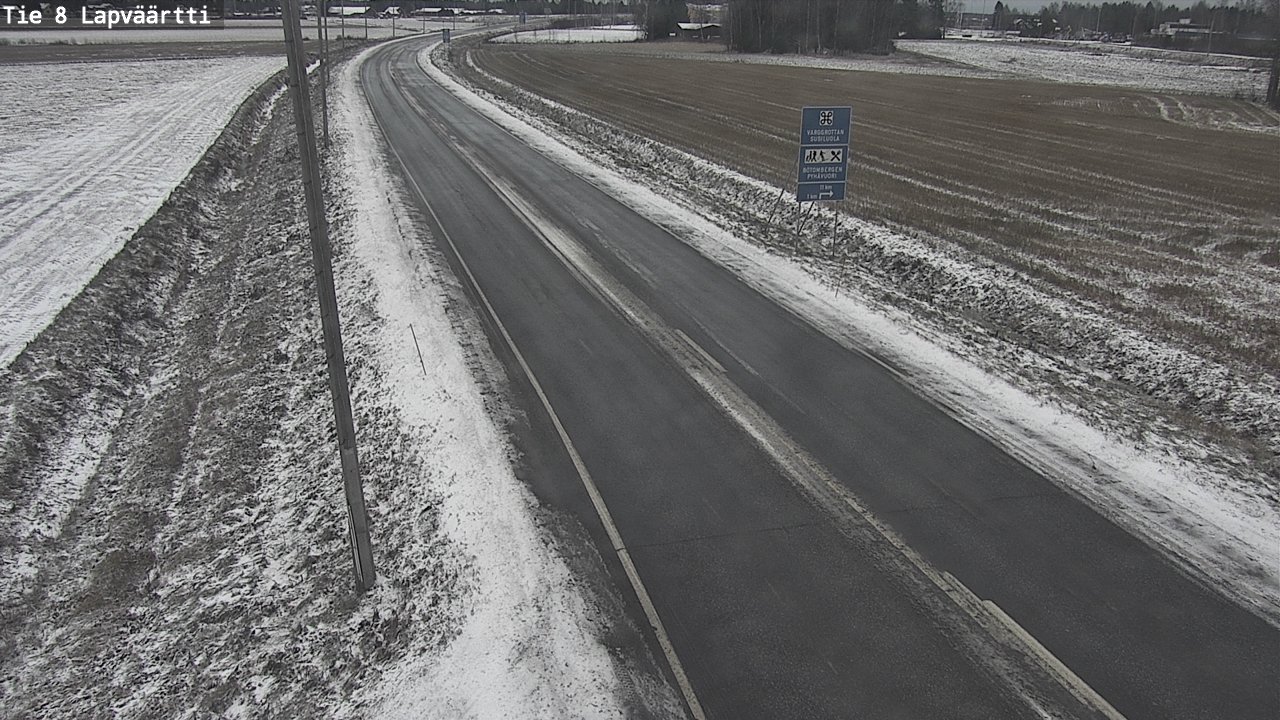 Kelikamerat Kuva Tie 8Kristiinankaupunki,  Lapväärtti, Kristiinankaupunki, Pohjanmaa