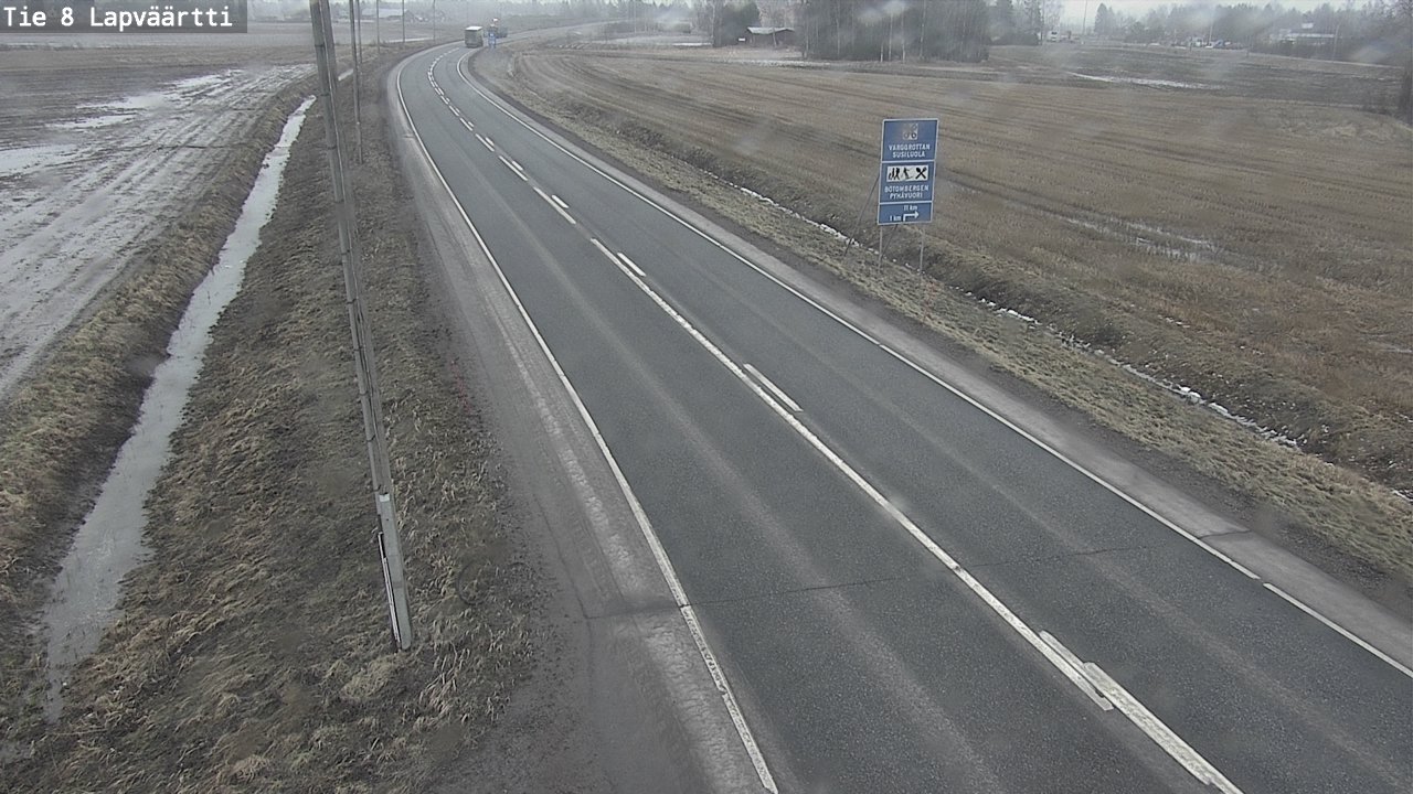 Kelikamerat Kuva Tie 8Kristiinankaupunki,  Lapväärtti, Kristiinankaupunki, Pohjanmaa