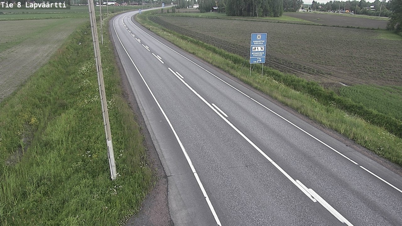 Kelikamerat Kuva Tie 8Kristiinankaupunki,  Lapväärtti, Kristiinankaupunki, Pohjanmaa