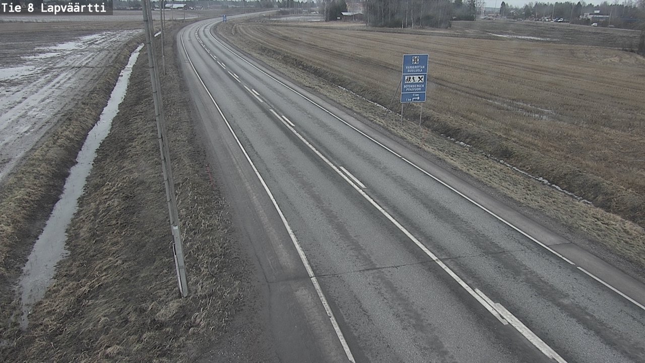 Kelikamerat Kuva Tie 8Kristiinankaupunki,  Lapväärtti, Kristiinankaupunki, Pohjanmaa