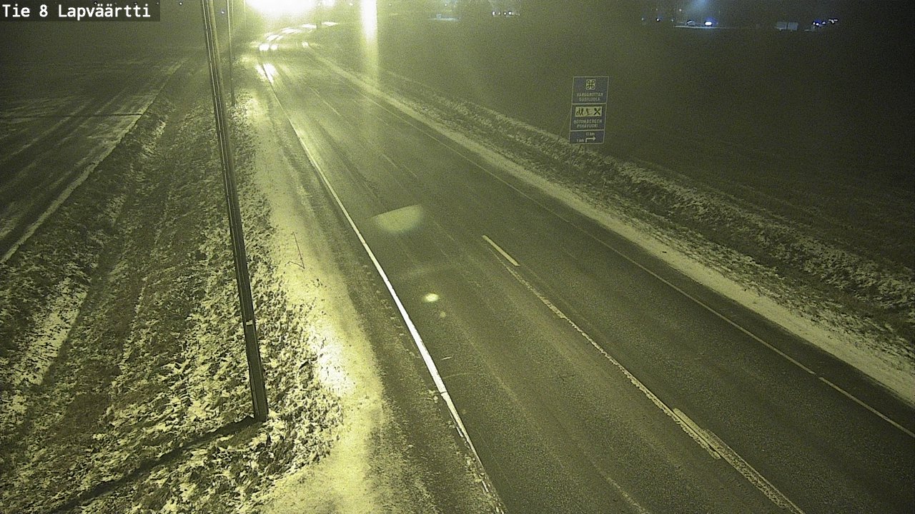 Kelikamerat Kuva Tie 8Kristiinankaupunki,  Lapväärtti, Kristiinankaupunki, Pohjanmaa