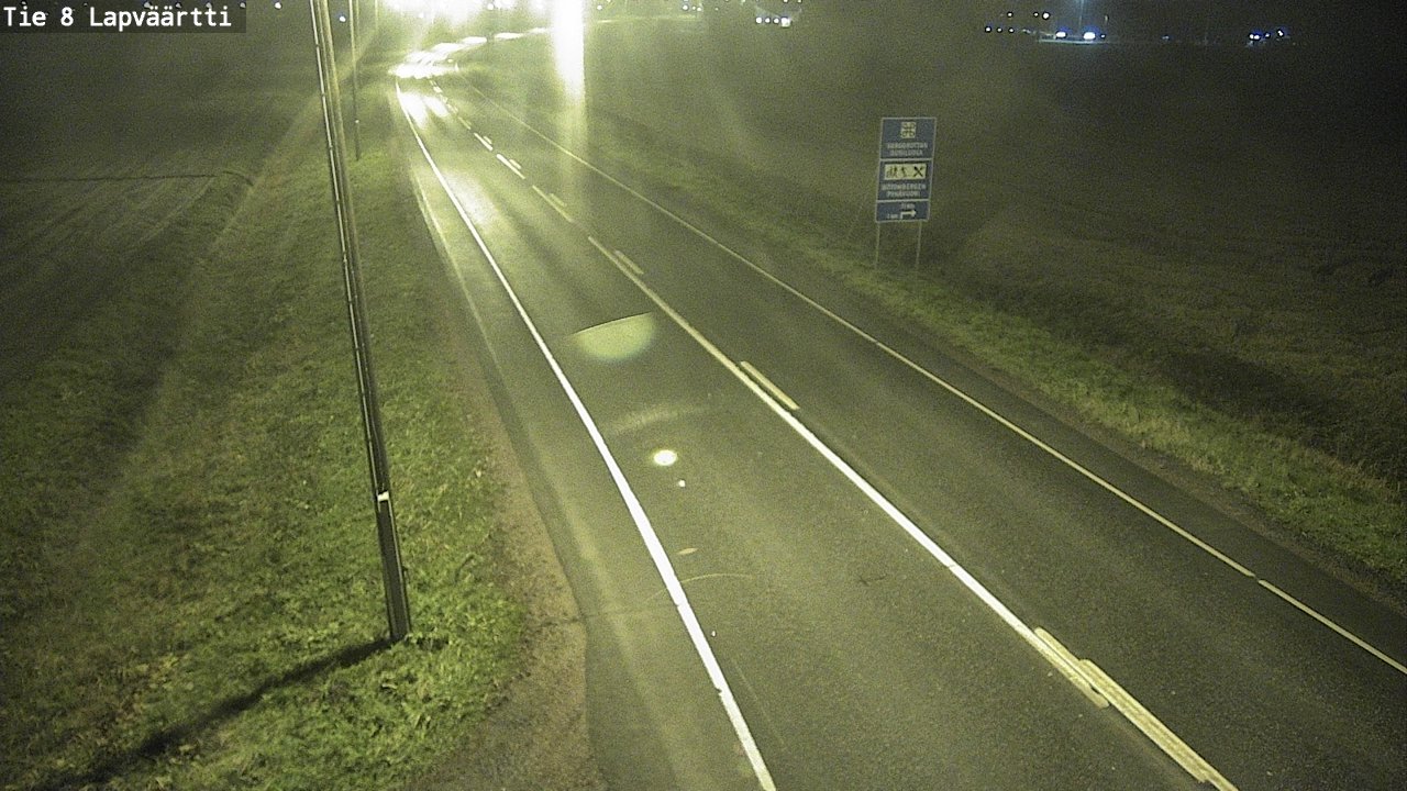 Kelikamerat Kuva Tie 8Kristiinankaupunki,  Lapväärtti, Kristiinankaupunki, Pohjanmaa