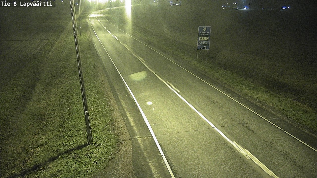 Kelikamerat Kuva Tie 8Kristiinankaupunki,  Lapväärtti, Kristiinankaupunki, Pohjanmaa