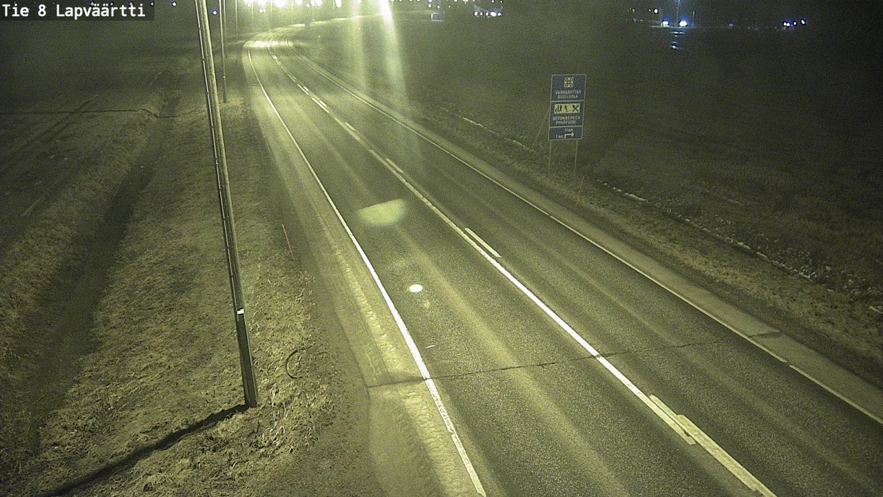 Kelikamerat Kuva Tie 8Kristiinankaupunki,  Lapväärtti, Kristiinankaupunki, Pohjanmaa