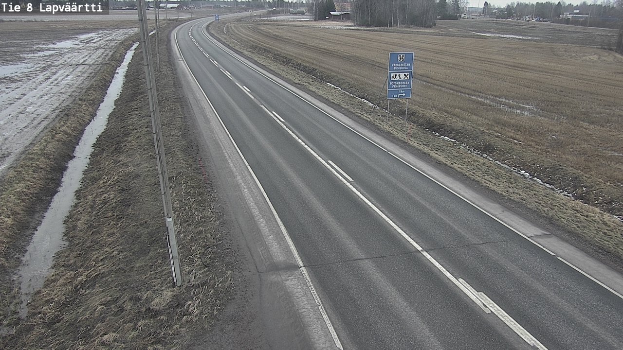 Kelikamerat Kuva Tie 8Kristiinankaupunki,  Lapväärtti, Kristiinankaupunki, Pohjanmaa