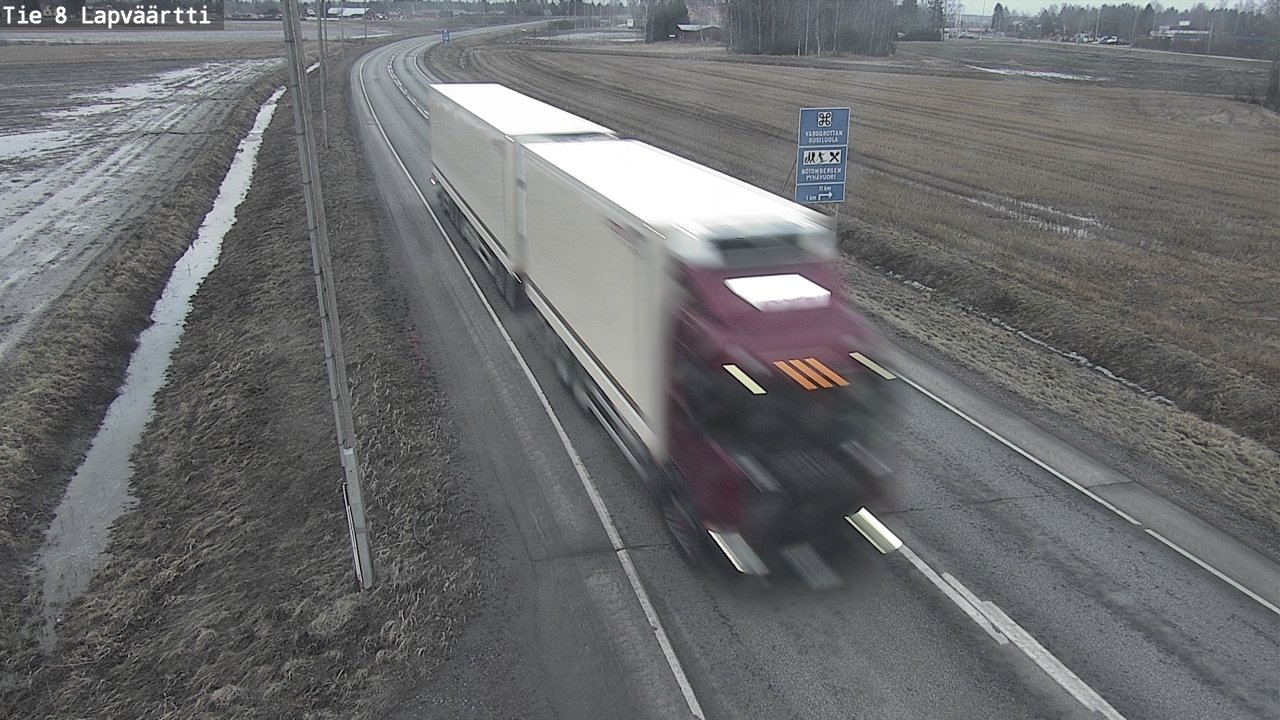 Kelikamerat Kuva Tie 8Kristiinankaupunki,  Lapväärtti, Kristiinankaupunki, Pohjanmaa