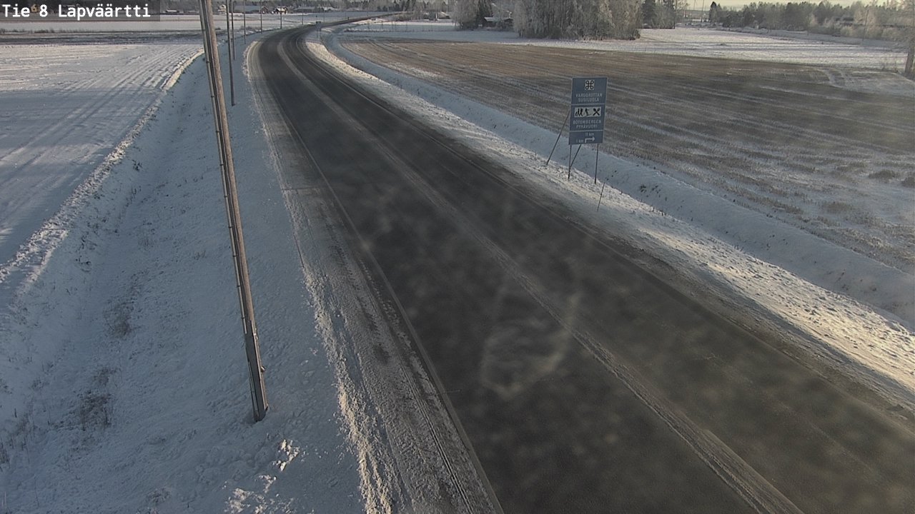 Kelikamerat Kuva Tie 8Kristiinankaupunki,  Lapväärtti, Kristiinankaupunki, Pohjanmaa