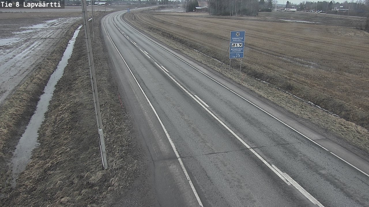 Kelikamerat Kuva Tie 8Kristiinankaupunki,  Lapväärtti, Kristiinankaupunki, Pohjanmaa