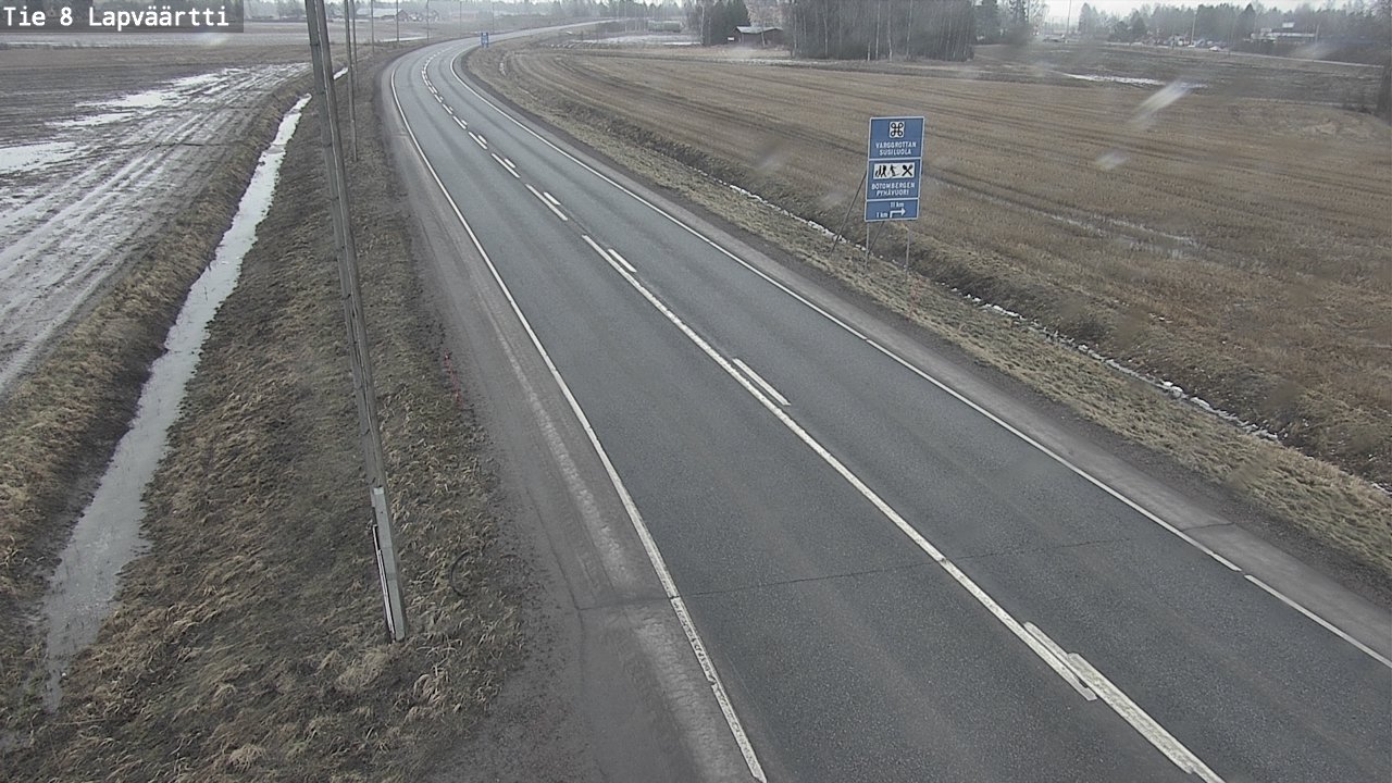 Kelikamerat Kuva Tie 8Kristiinankaupunki,  Lapväärtti, Kristiinankaupunki, Pohjanmaa