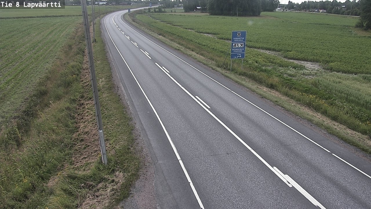 Kelikamerat Kuva Tie 8Kristiinankaupunki,  Lapväärtti, Kristiinankaupunki, Pohjanmaa