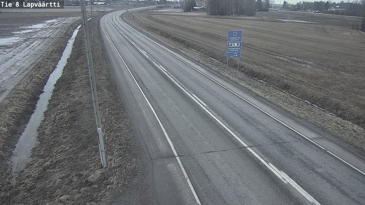 Kelikamerat Kuva Tie 8Kristiinankaupunki,  Lapväärtti, Kristiinankaupunki, Pohjanmaa