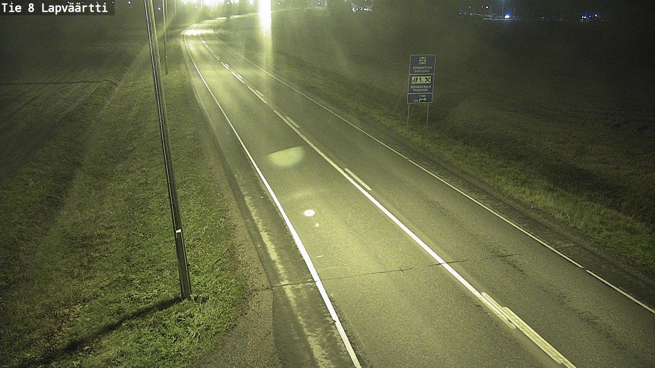 Kelikamerat Kuva Tie 8Kristiinankaupunki,  Lapväärtti, Kristiinankaupunki, Pohjanmaa