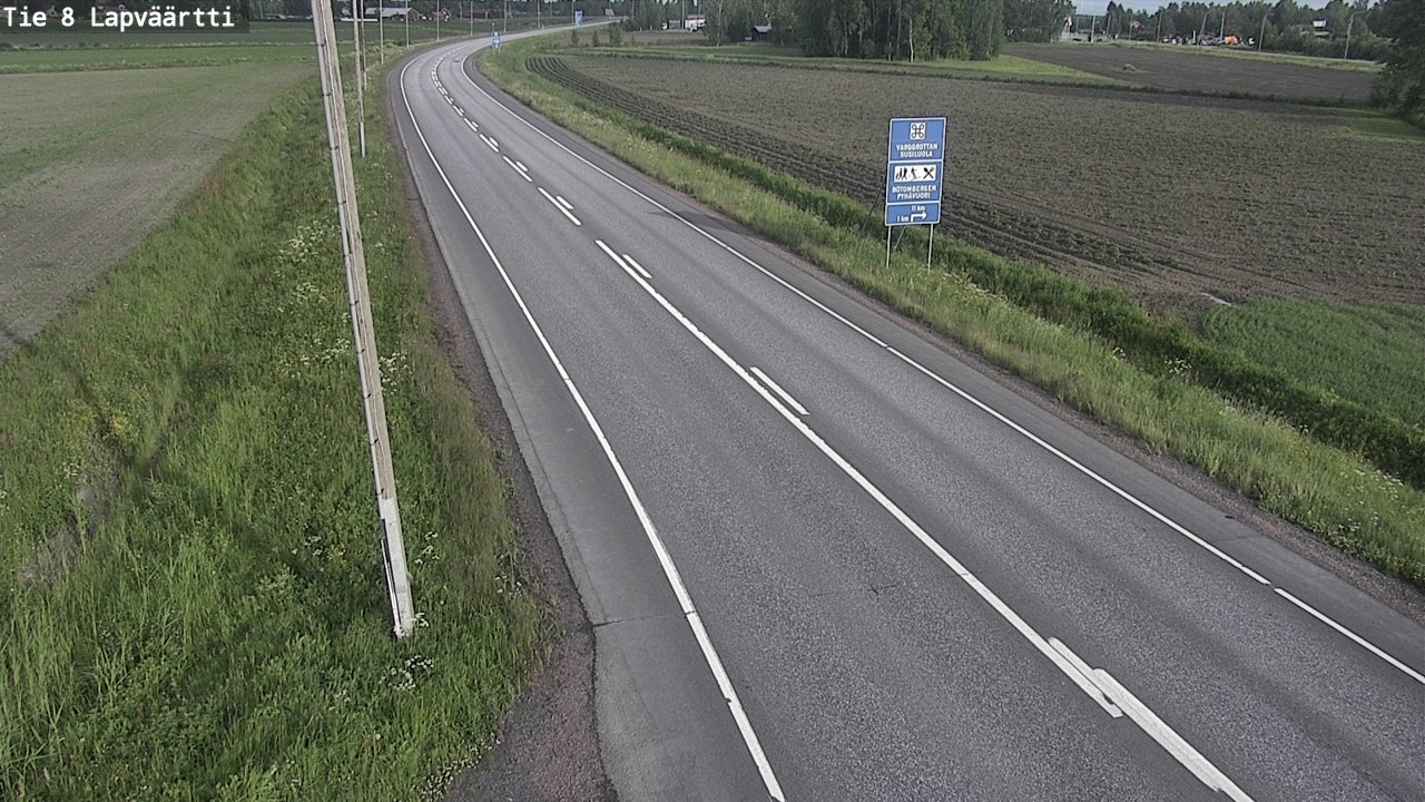 Kelikamerat Kuva Tie 8Kristiinankaupunki,  Lapväärtti, Kristiinankaupunki, Pohjanmaa
