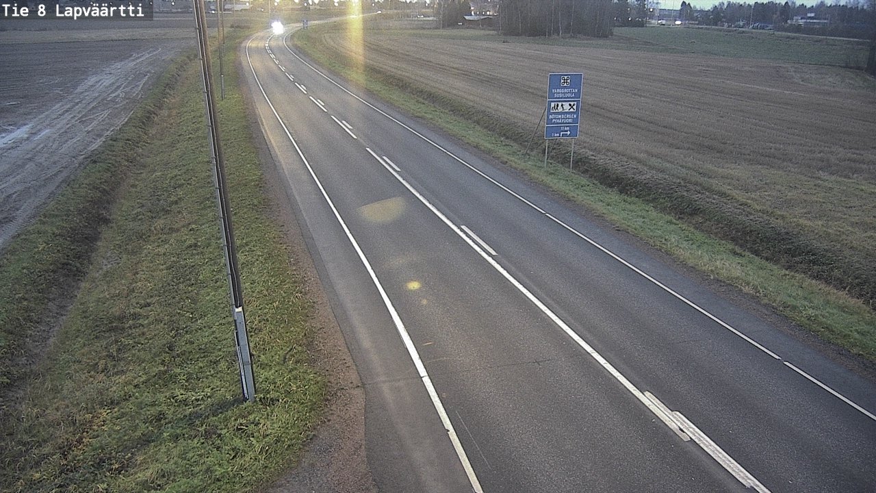 Kelikamerat Kuva Tie 8Kristiinankaupunki,  Lapväärtti, Kristiinankaupunki, Pohjanmaa