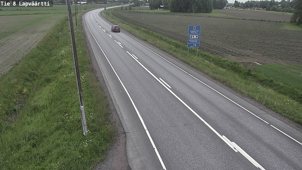 Kelikamerat Kuva Tie 8Kristiinankaupunki,  Lapväärtti, Kristiinankaupunki, Pohjanmaa
